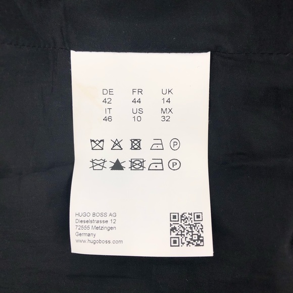 Hugo Boss Black Jacquard Votina Print Skirt - Picture 5 of 8